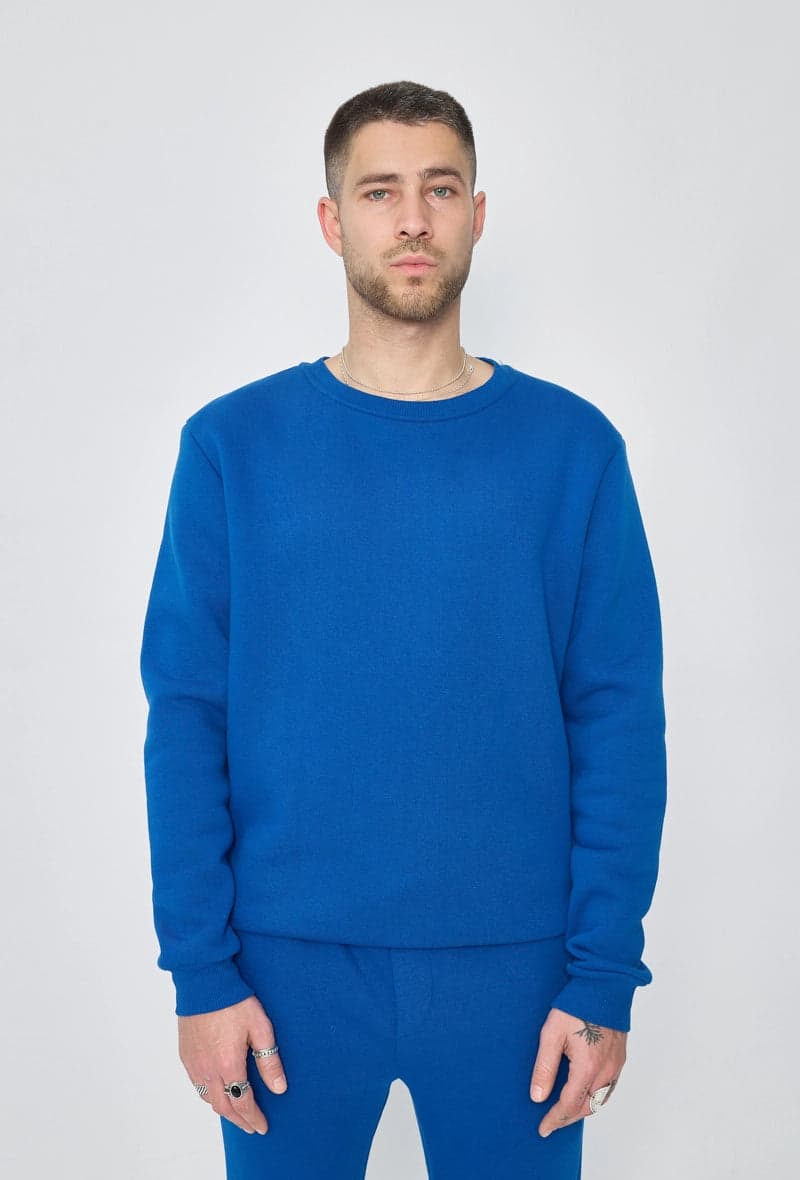 Eqrivo Crewneck Kobaltblauw