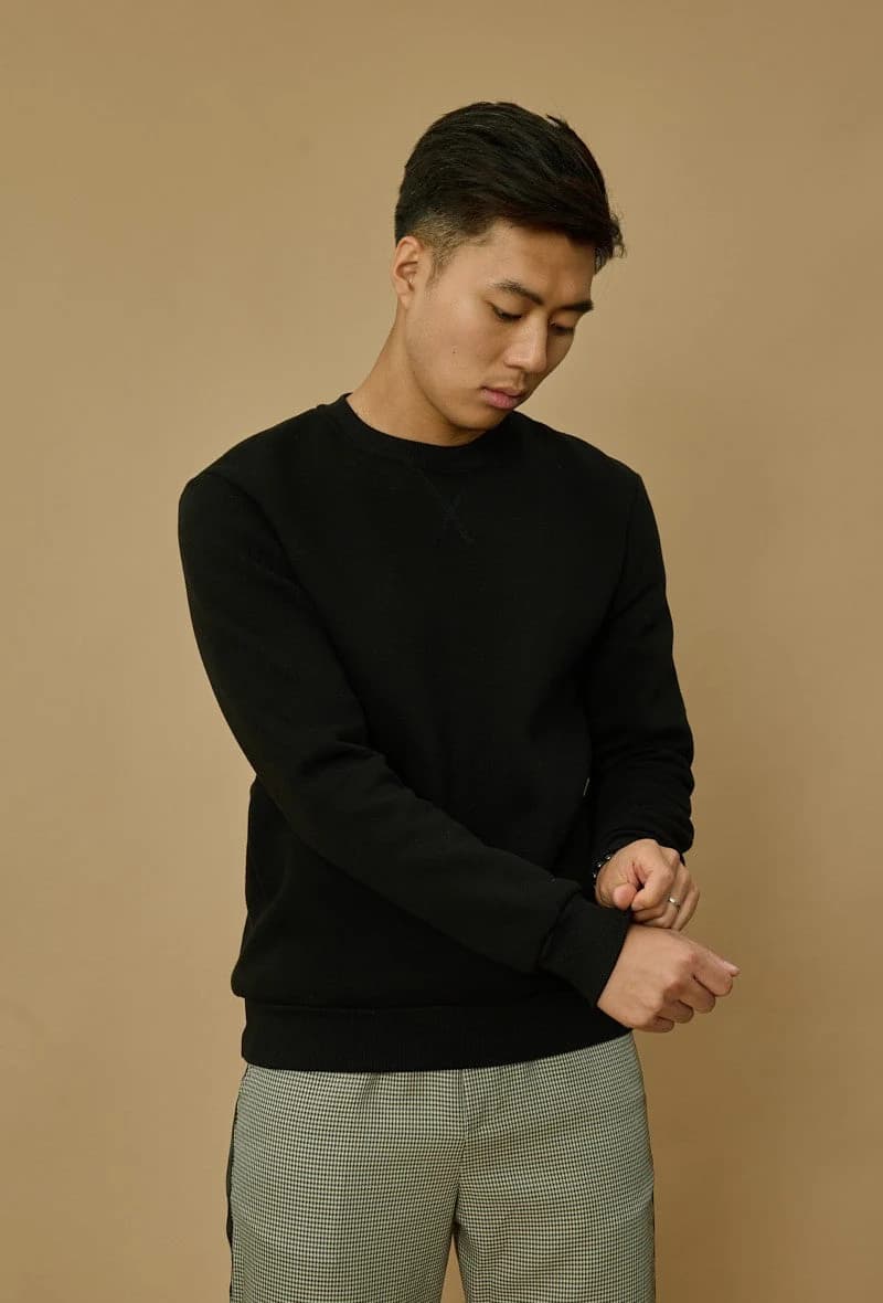 Eqrivo Crewneck Zwart